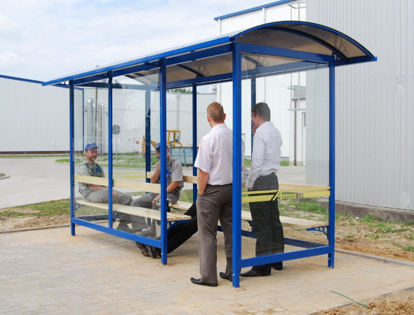 Image of a Shelter Store Smoking Shelter