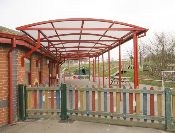 Image of a Shelter Store Bespoke Walkway